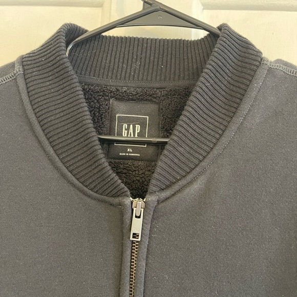 Gap Fleece Lined Zip Sweater - Picture 3 of 5